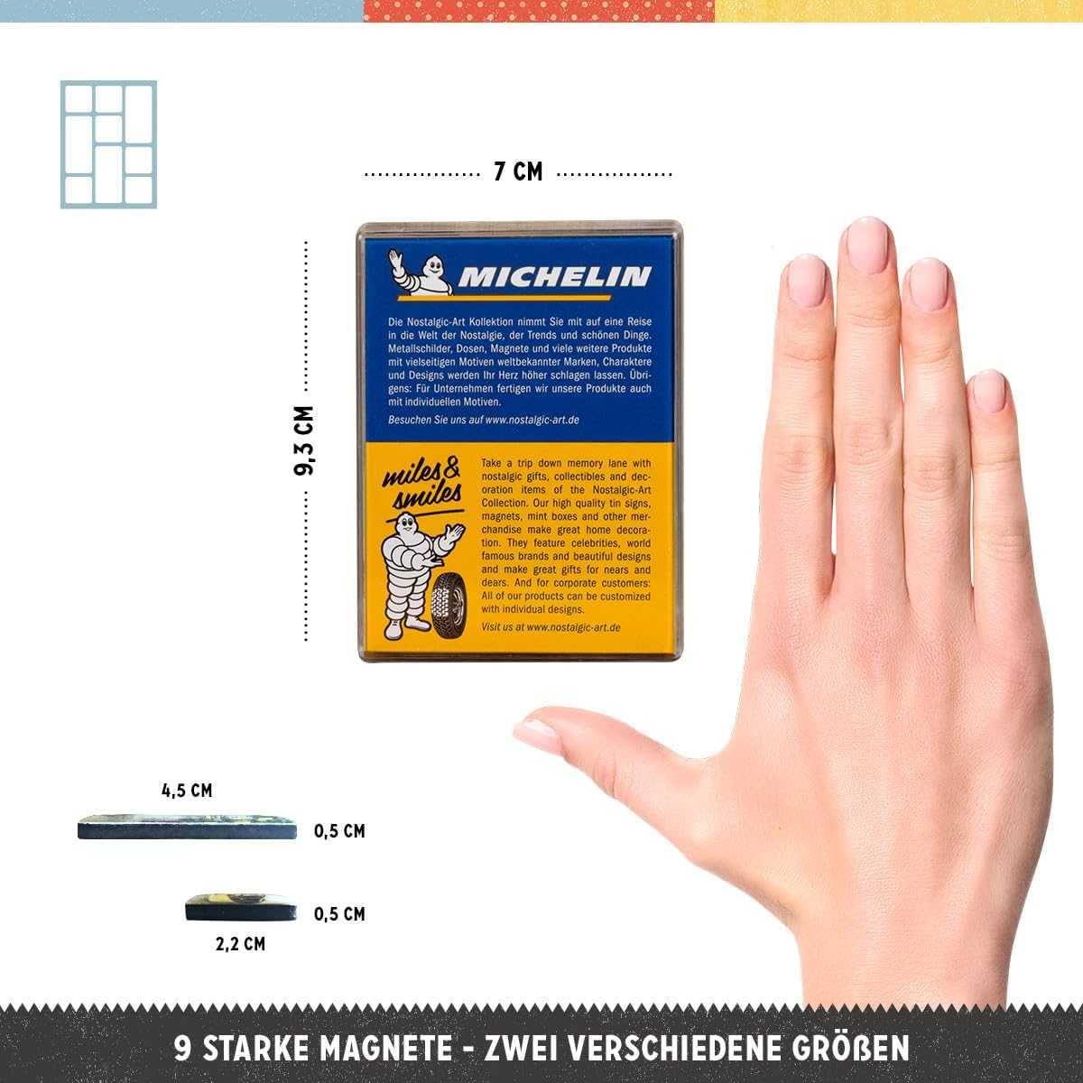 Set Magneti Michelin - Evolutia Siglei [3]