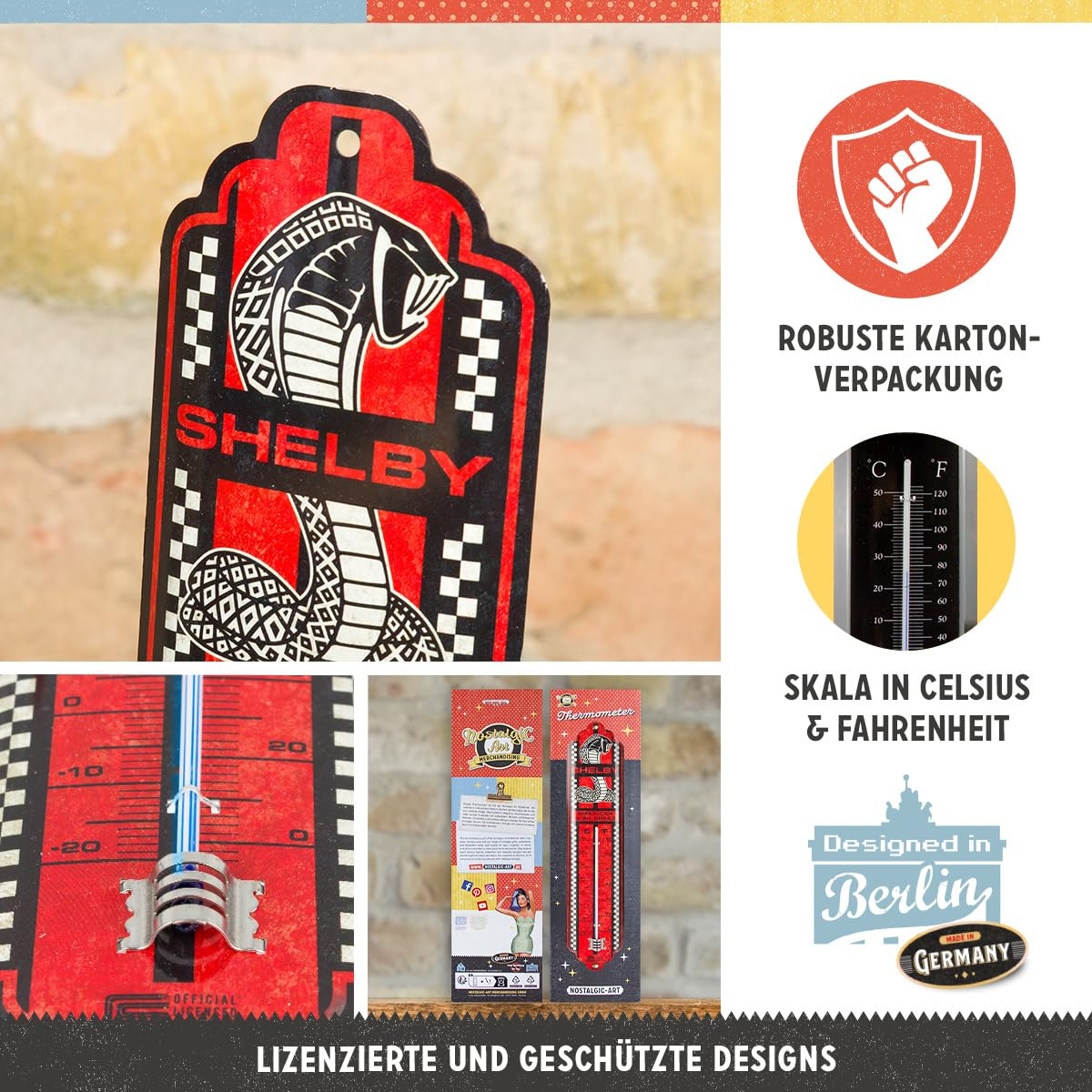 Termometru Shelby - High Speed Cobra Snake [3]