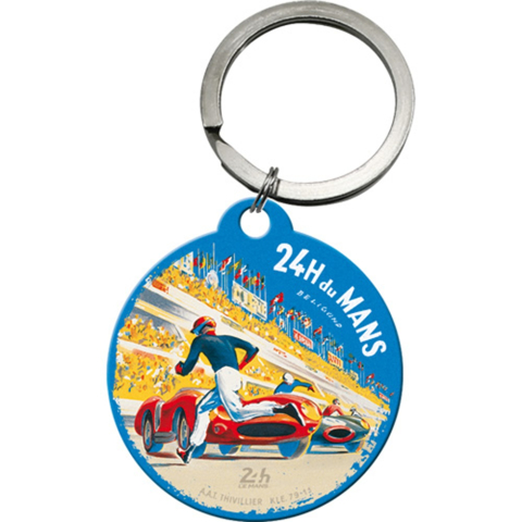 BRELOCURI - Breloc 24h Le Mans - Racing Poster Blue