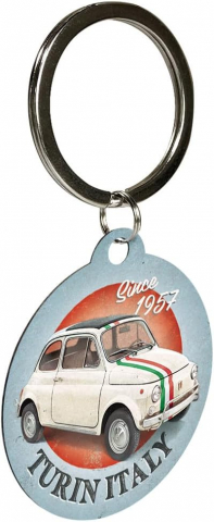 Breloc metalic Fiat 500 Turin [5]