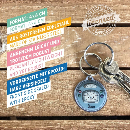 Breloc Vespa Tachometer - Vitezometru [5]