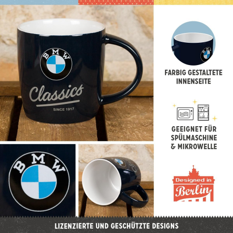 Cana ceramica 330 ml BMW Classic [9]