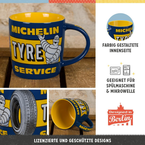 Cana ceramica 330 ml Michelin Tyre Service [9]