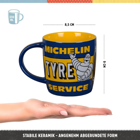 Cana ceramica 330 ml Michelin Tyre Service [8]