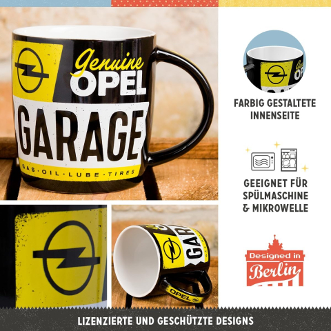 Cana ceramica 330 ml Opel Garaj [6]