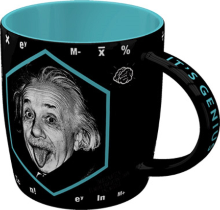 Cana Einstein - Energy = Me + Coffee - Energie = eu + cafea [1]