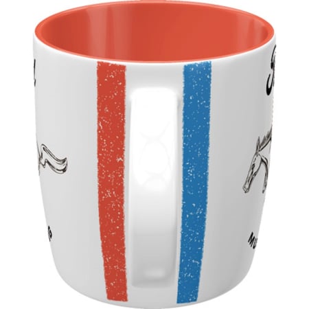 Cana Ford Mustang - Horse & Stripes Logo - Sigla cu cal si dungi [2]