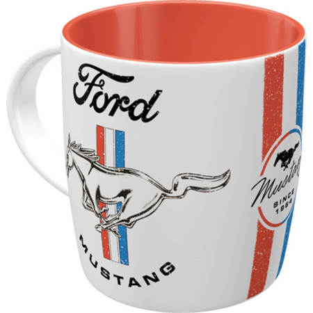 CANI - Cana Ford Mustang - Horse & Stripes Logo - Sigla cu cal si dungi