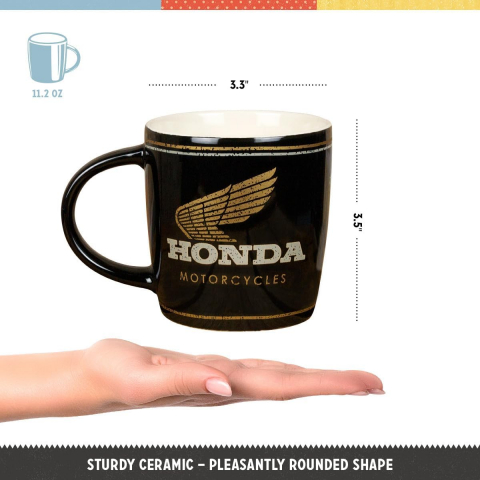 Cana Honda MC - Motorcycles Gold - Sigla Honda Moto Aurie [4]