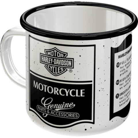 CANI - Cana Originala Harley-Davidson - Harley-Davidson - Motorcycle Parts & Accessories , metalica emailata, 360 ml