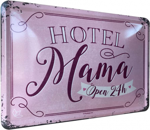 Carte Postala Metalica Hotel Mama [1]