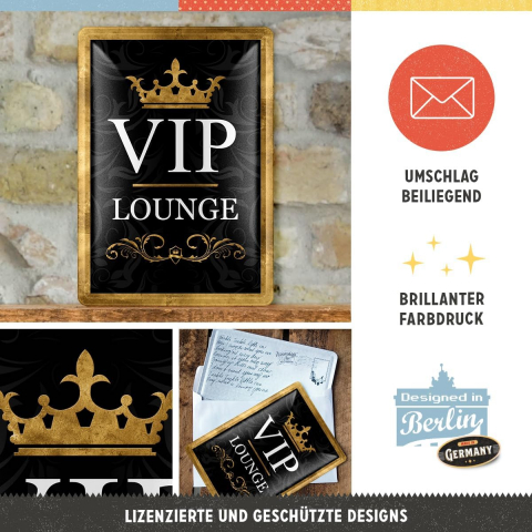 Carte postala metalica VIP Lounge - Terasa VIP [3]