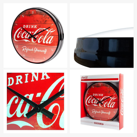 Ceas de perete Coca-Cola Logo Red Refresh Yourself - Racoreste-te [5]