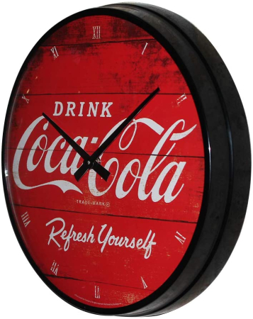 Ceas de perete Coca-Cola Logo Red Refresh Yourself - Racoreste-te [1]