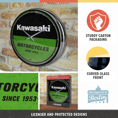 Ceas de perete Kawasaki Motorcycles - Motociclete [4]