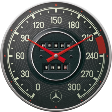 CEASURI DE PERETE - Ceas de perete Mercedes-Benz Tachometer - Vitezometru