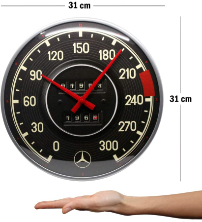 Ceas de perete Mercedes-Benz Tachometer - Vitezometru [2]