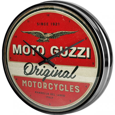 Ceas de perete Moto Guzzi Original Motorcycles - Motociclete Autentice [2]