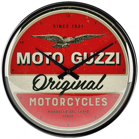 CEASURI DE PERETE - Ceas de perete Moto Guzzi Original Motorcycles - Motociclete Autentice