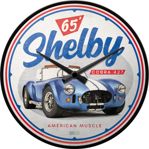 CEASURI DE PERETE - Ceas de perete Shelby - American Muscle Cobra 427