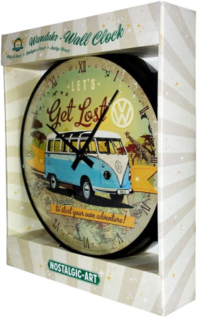 Ceas de perete Volkswagen Bulli - Let's Get Lost - Hai sa ratacim [2]