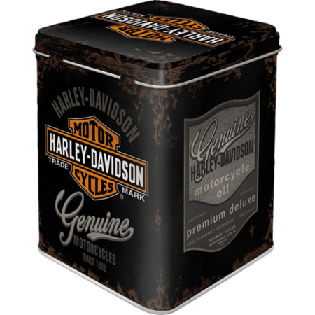 Cutie metal ceai Harley-Davidson - Logo Autentic [1]