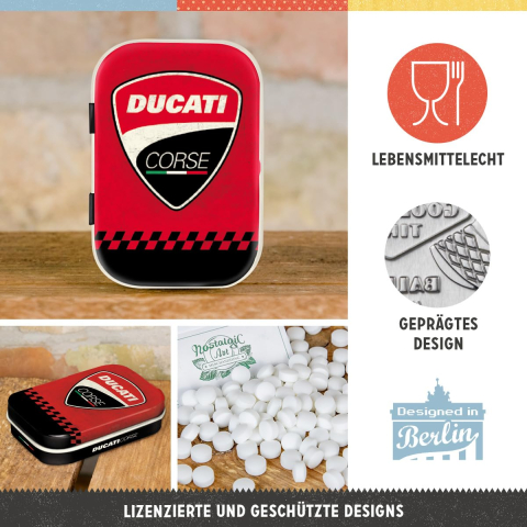 Cutie metalica de buzunar Ducati Corse Logo Racing [2]