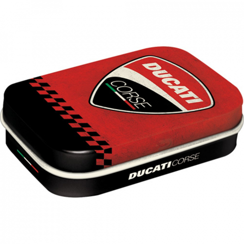 CUTII DE BUZUNAR - Cutie metalica de buzunar Ducati Corse Logo Racing