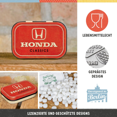 Cutie metalica de buzunar Honda AM Classic Car Logo [2]