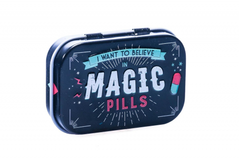 Cutie metalica de buzunar Magic Pills - Pastile Magice [1]