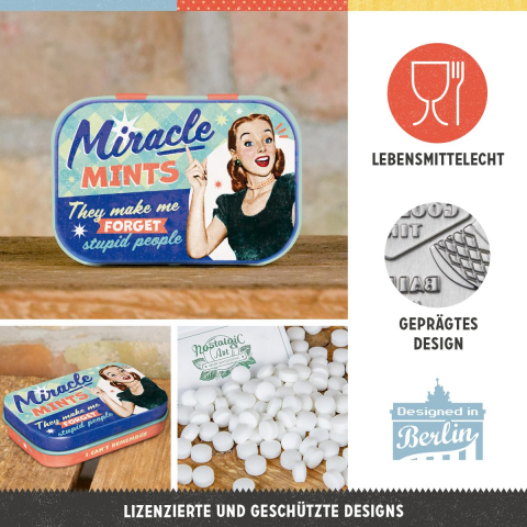 Cutie metalica de buzunar Miracle Mints [2]