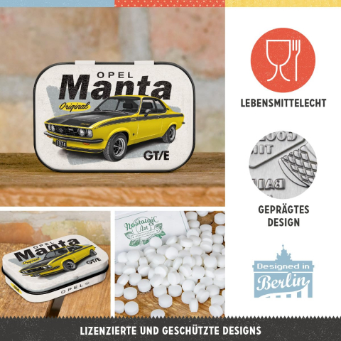 Cutie metalica de buzunar Opel - Manta GT/E [2]