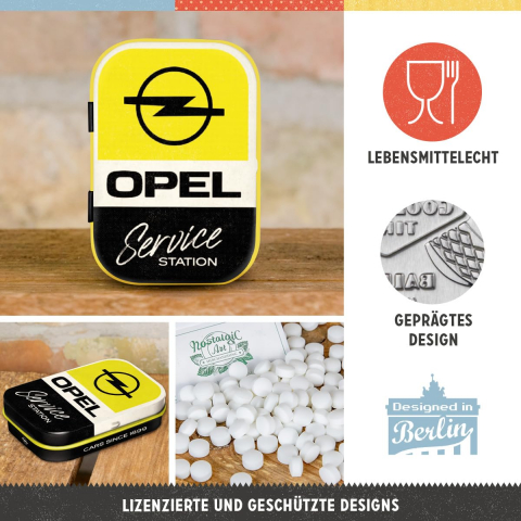 Cutie metalica de buzunar Opel - Service Statie [2]