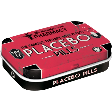 CUTII DE BUZUNAR - Cutie metalica de buzunar Placebo