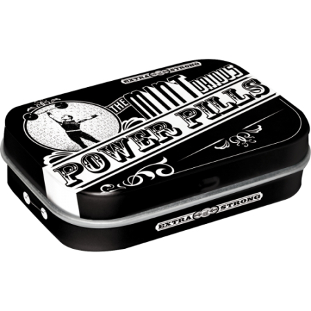 CUTII DE BUZUNAR - Cutie metalica de buzunar Power Pills