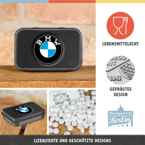 Cutie metalica de buzunar XL BMW Logo [2]