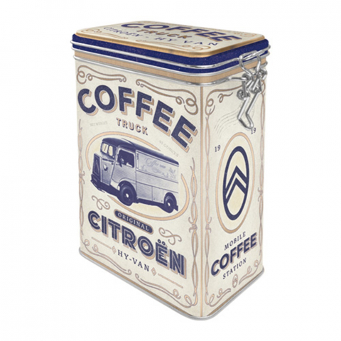 CUTII DEPOZITARE - Cutie metalica etansa Citroen Coffee Truck - Furgoneta de cafea