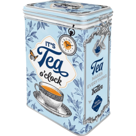 CUTII DEPOZITARE - Cutie metalica etansa Classic Tea - Ceai Clasic