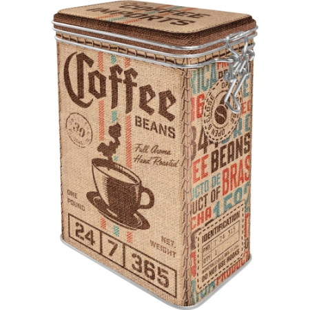 CUTII DEPOZITARE - Cutie metalica etansa Coffee Sack