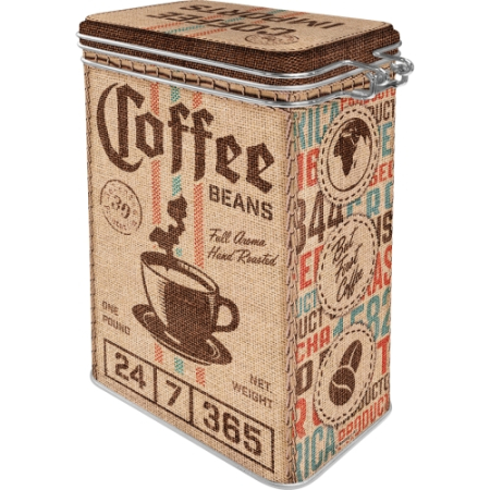 Cutie metalica etansa Coffee Sack [1]