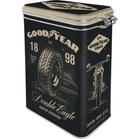 Cutie metalica etansa Goodyear Motocicleta [1]