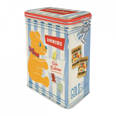 CUTII DEPOZITARE - Cutie metalica etansa HARIBO - Die Echten - Cel Adevarat