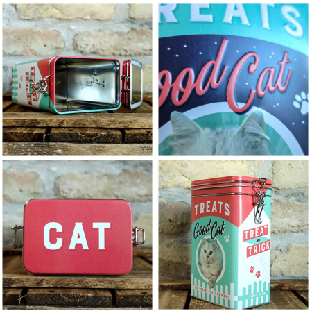 Cutie metalica etansa Treats Good Cat - Recompense pentru pisici cuminti [3]