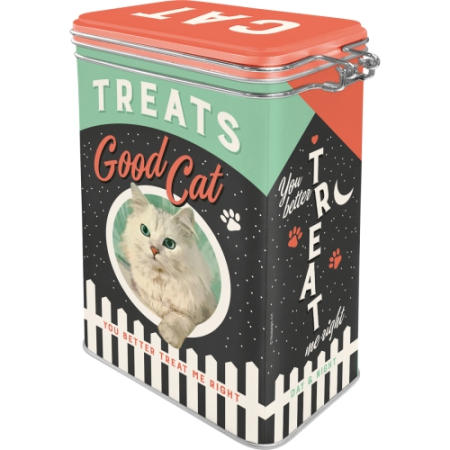 Cutie metalica etansa Treats Good Cat - Recompense pentru pisici cuminti [1]