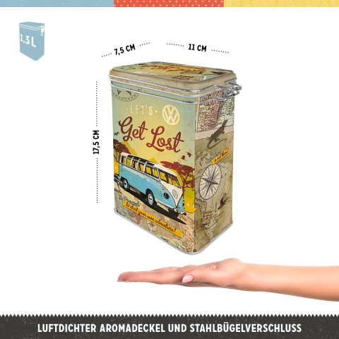 Cutie metalica etansa Volkswagen Bulli-Let's Get Lost! - Hai sa ratacim [2]
