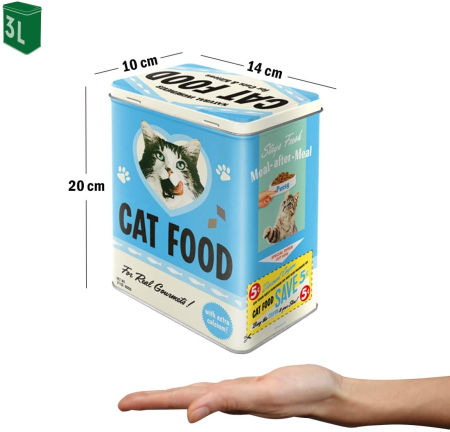 Cutie metalica L Cat Food- Mancare de pisici [2]