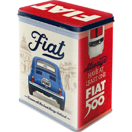 Cutie metalica L Fiat 500 - Good things are ahead of you - Lucruri bune te asteapta [1]