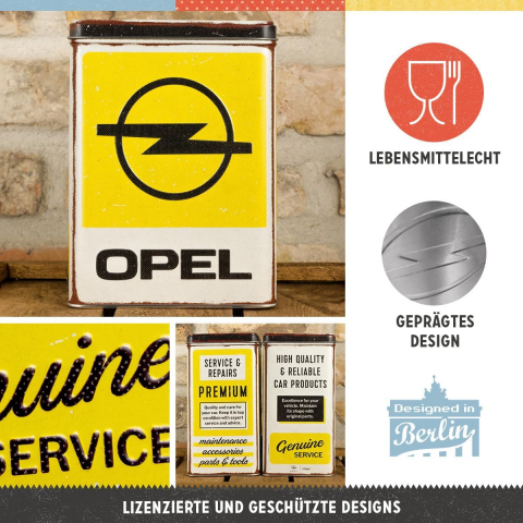 Cutie metalica L Opel Service [3]
