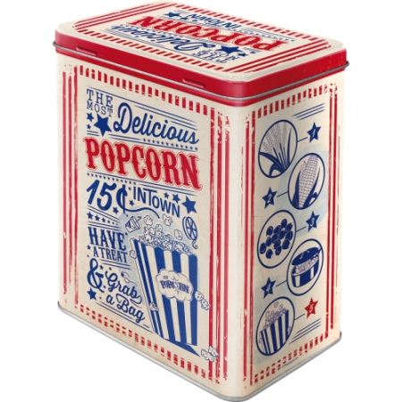Cutie metalica L Popcorn - Floricele [1]