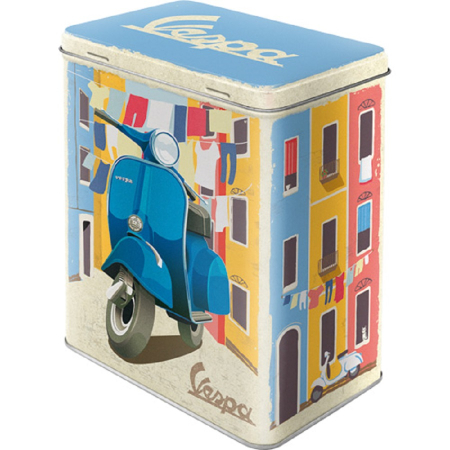 CUTII DEPOZITARE - Cutie metalica L Vespa - Italian Laundry - Rufe Italienesti